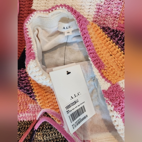 ALC Nova Crochet Midi Dress Size XS NWT - Picture 8 of 9